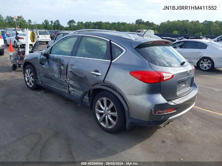 2017 Infiniti Qx50 VIN: JN1BJ0RR1HM411552 Lot: 40268004