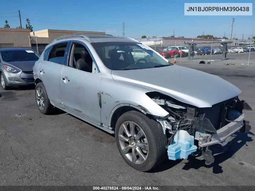 2017 Infiniti Qx50 VIN: JN1BJ0RP8HM390438 Lot: 40278524