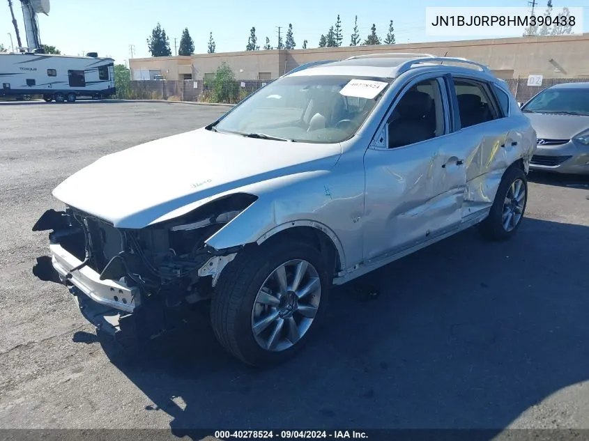 2017 Infiniti Qx50 VIN: JN1BJ0RP8HM390438 Lot: 40278524