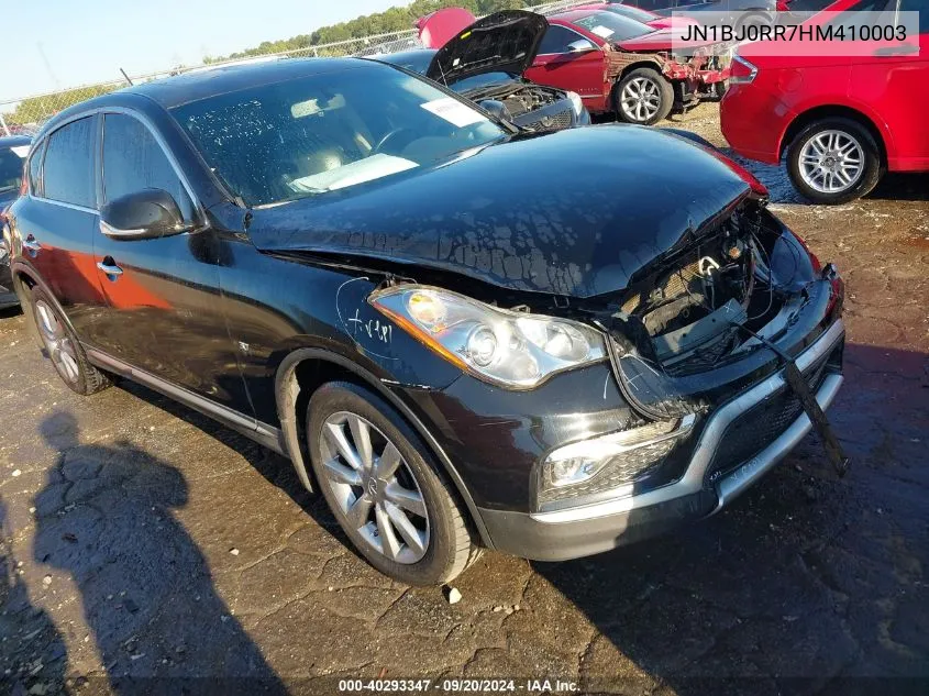 2017 Infiniti Qx50 VIN: JN1BJ0RR7HM410003 Lot: 40293347