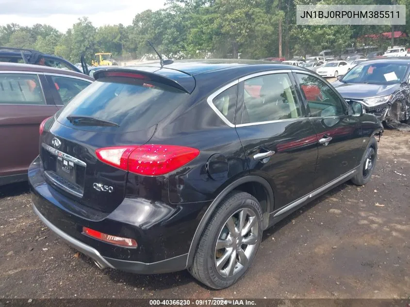 JN1BJ0RP0HM385511 2017 Infiniti Qx50