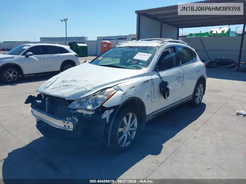 2017 Infiniti Qx50 VIN: JN1BJ0RP6HM389398 Lot: 40459619