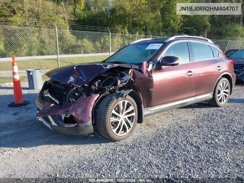 2017 Infiniti Qx50 VIN: JN1BJ0RR2HM404707 Lot: 40482006