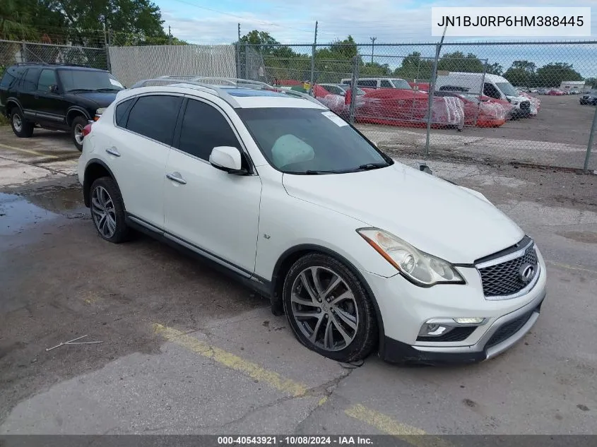 2017 Infiniti Qx50 VIN: JN1BJ0RP6HM388445 Lot: 40543921