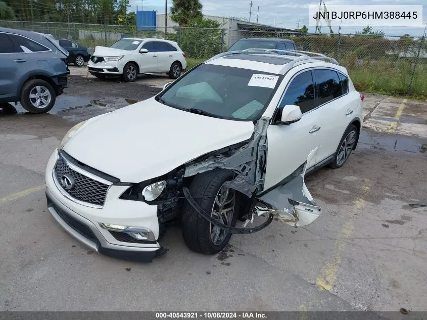 2017 Infiniti Qx50 VIN: JN1BJ0RP6HM388445 Lot: 40543921