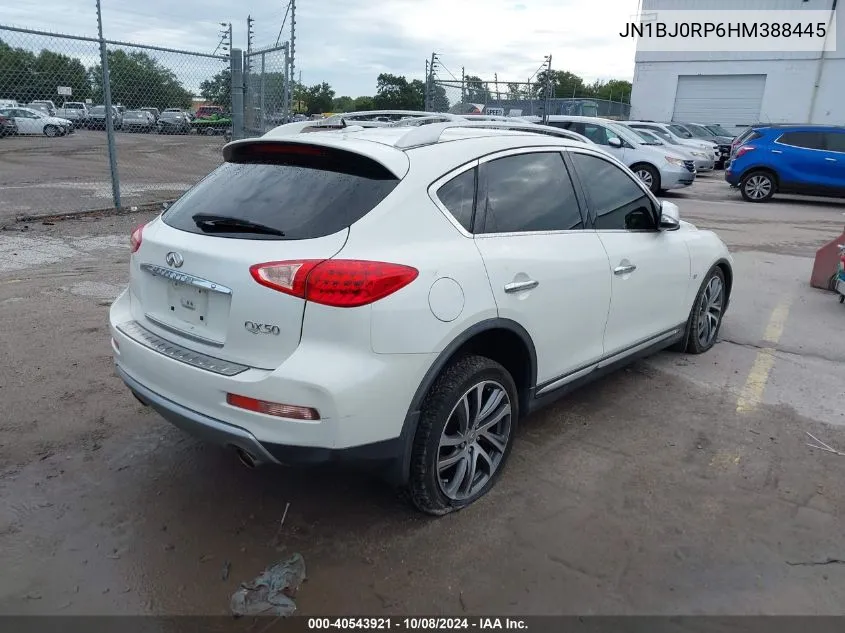 2017 Infiniti Qx50 VIN: JN1BJ0RP6HM388445 Lot: 40543921