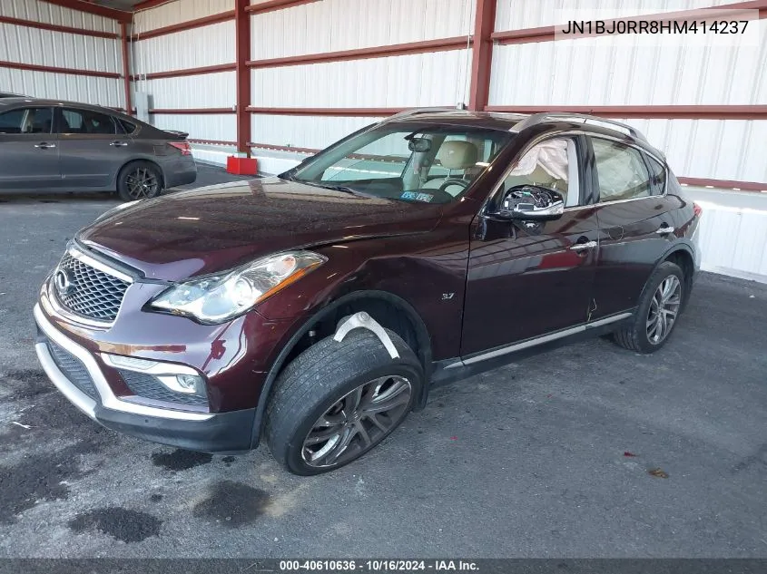 2017 Infiniti Qx50 VIN: JN1BJ0RR8HM414237 Lot: 40610636