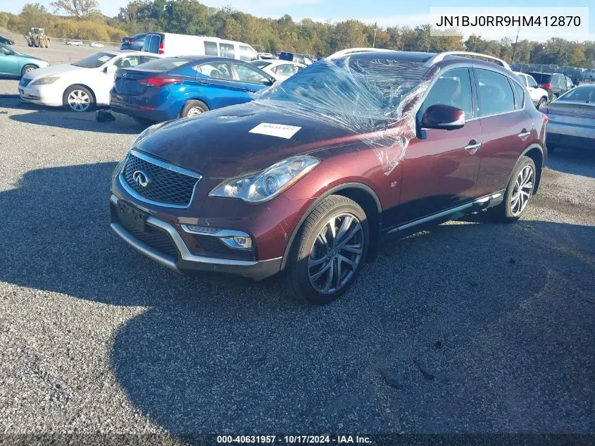 JN1BJ0RR9HM412870 2017 Infiniti Qx50