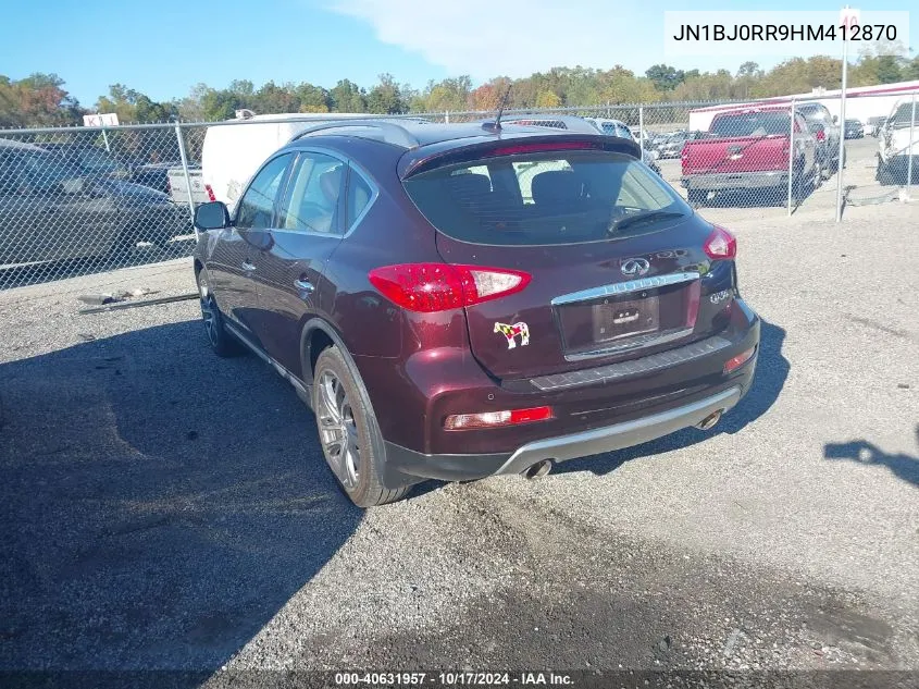 JN1BJ0RR9HM412870 2017 Infiniti Qx50