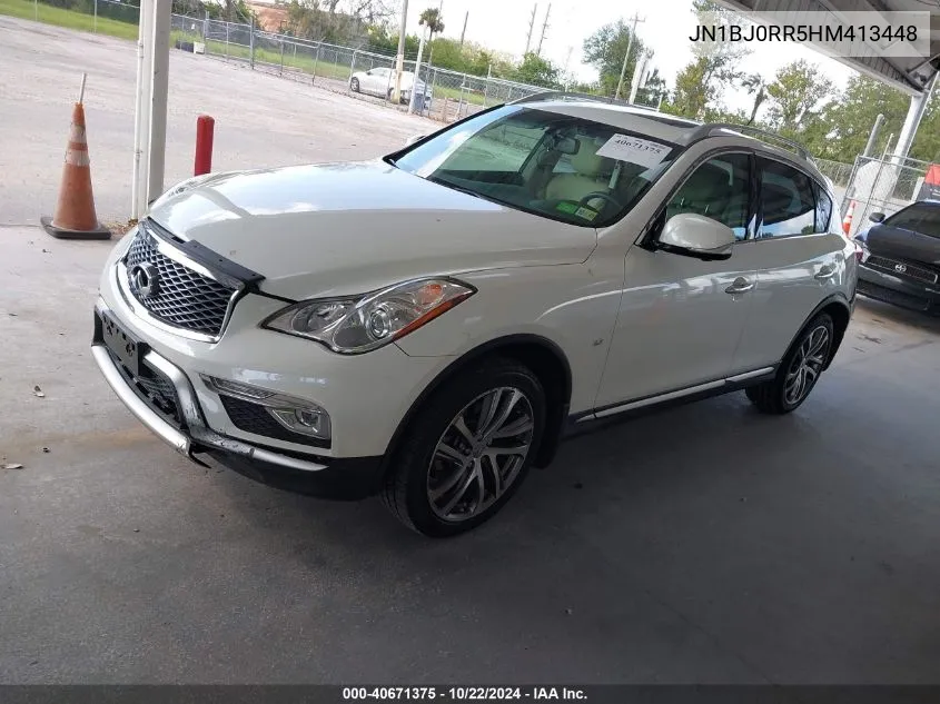 2017 Infiniti Qx50 VIN: JN1BJ0RR5HM413448 Lot: 40671375