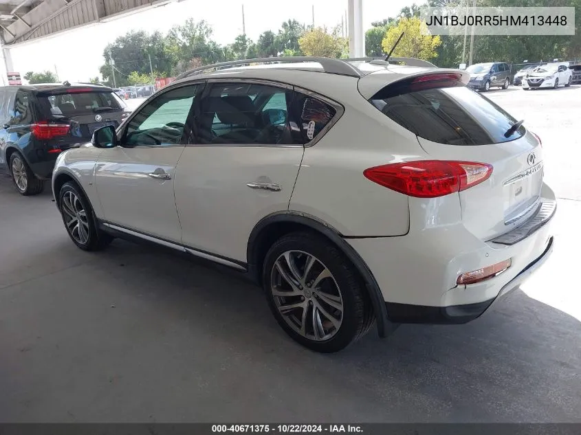 2017 Infiniti Qx50 VIN: JN1BJ0RR5HM413448 Lot: 40671375