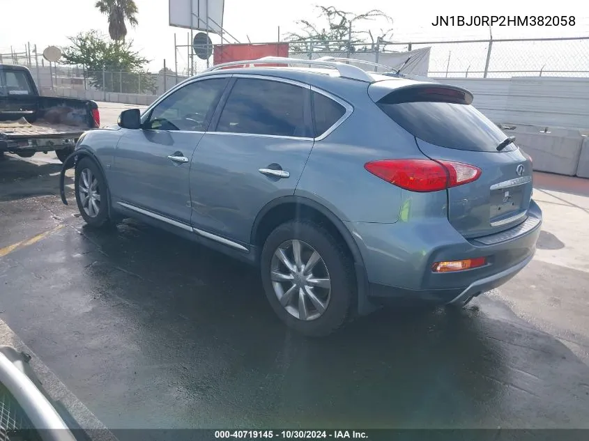 2017 Infiniti Qx50 VIN: JN1BJ0RP2HM382058 Lot: 40719145