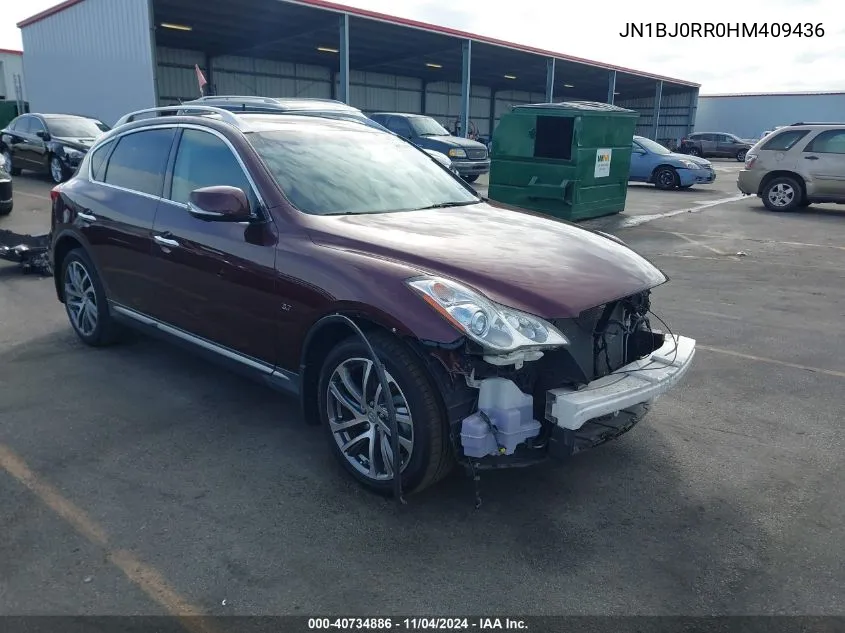 2017 Infiniti Qx50 VIN: JN1BJ0RR0HM409436 Lot: 40734886