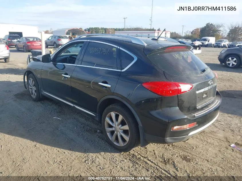 2017 Infiniti Qx50 VIN: JN1BJ0RR7HM411586 Lot: 40752751