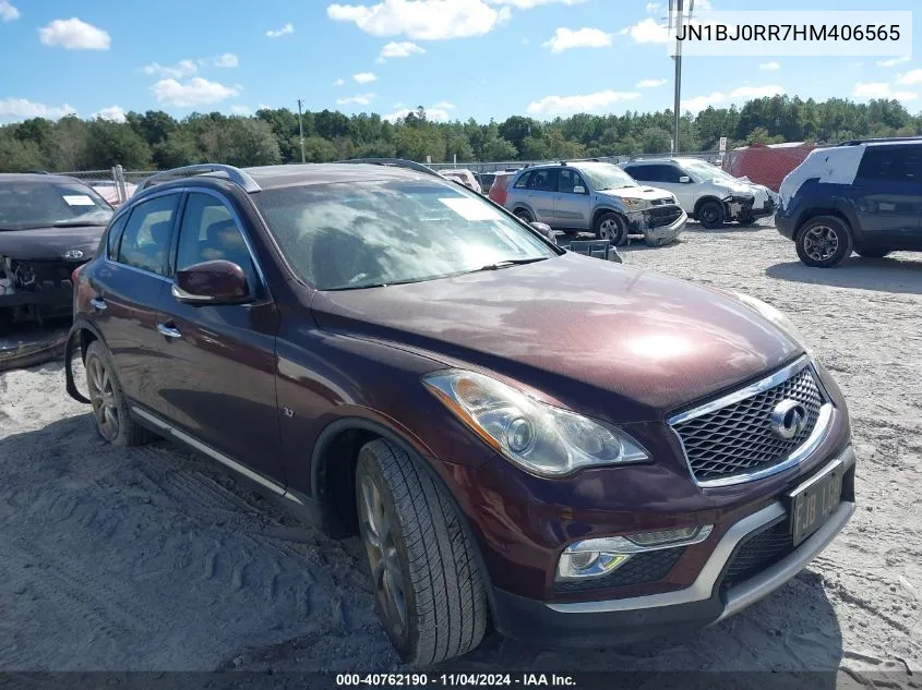 2017 Infiniti Qx50 VIN: JN1BJ0RR7HM406565 Lot: 40762190