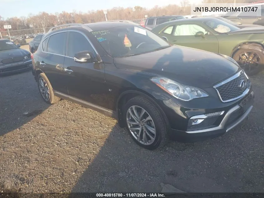 2017 Infiniti Qx50 VIN: JN1BJ0RR0HM410747 Lot: 40815780