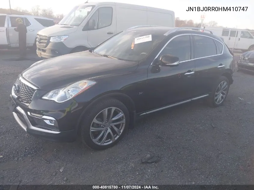 2017 Infiniti Qx50 VIN: JN1BJ0RR0HM410747 Lot: 40815780