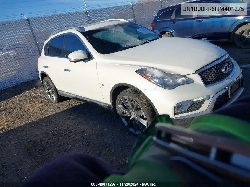 2017 Infiniti Qx50 VIN: JN1BJ0RR6HM401275 Lot: 40871297