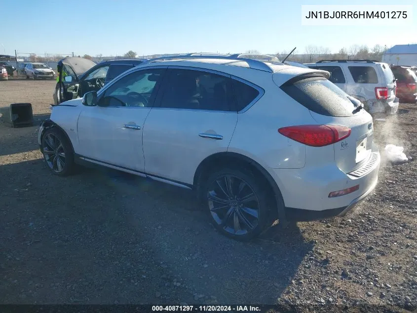 2017 Infiniti Qx50 VIN: JN1BJ0RR6HM401275 Lot: 40871297