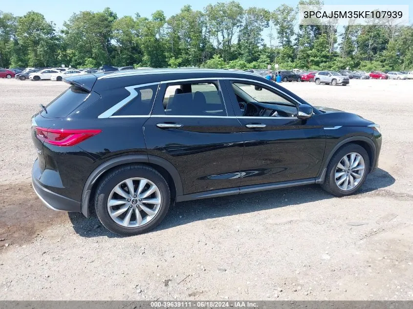 3PCAJ5M35KF107939 2019 Infiniti Qx50 Essential