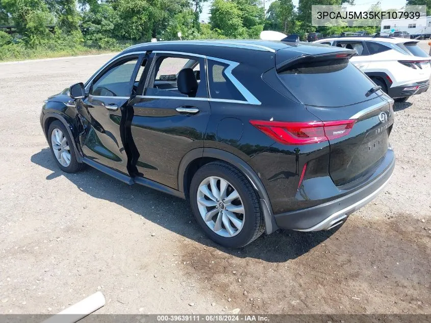 3PCAJ5M35KF107939 2019 Infiniti Qx50 Essential