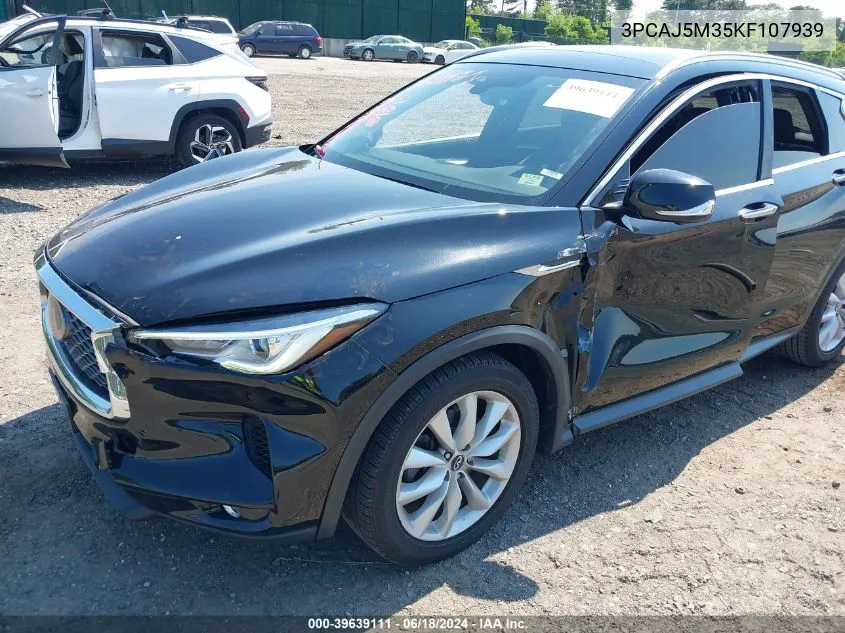 3PCAJ5M35KF107939 2019 Infiniti Qx50 Essential