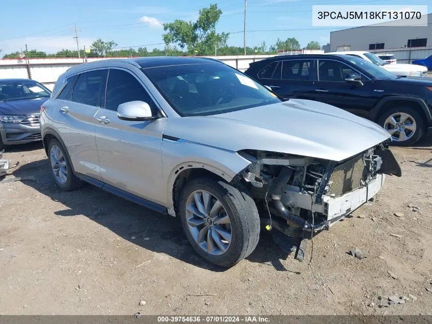 2019 Infiniti Qx50 Luxe VIN: 3PCAJ5M18KF131070 Lot: 39754636