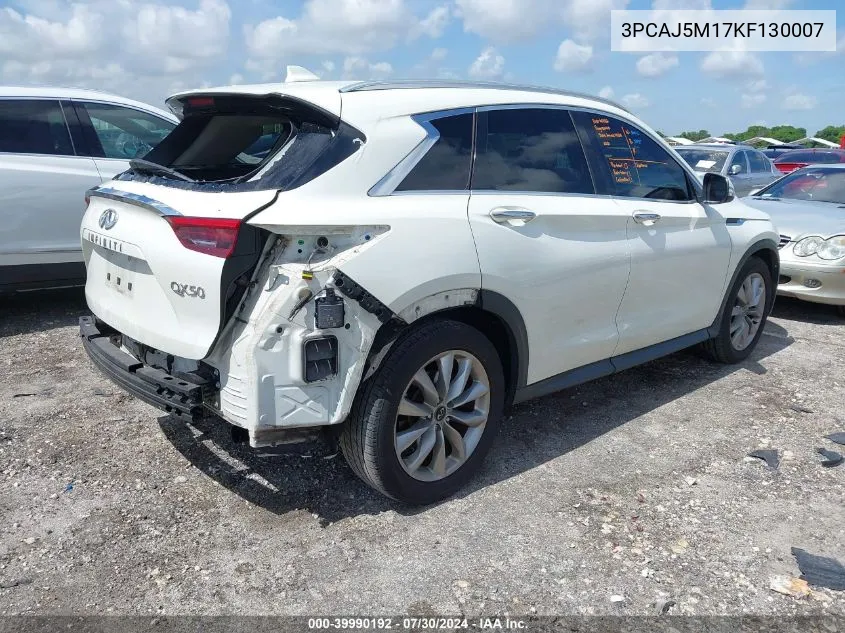 3PCAJ5M17KF130007 2019 Infiniti Qx50 Luxe