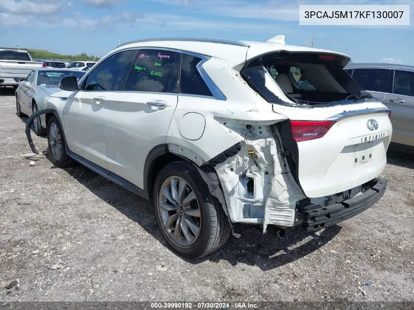 3PCAJ5M17KF130007 2019 Infiniti Qx50 Luxe