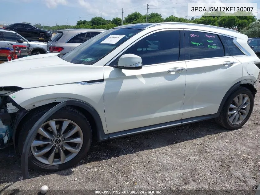 3PCAJ5M17KF130007 2019 Infiniti Qx50 Luxe