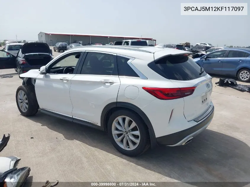 3PCAJ5M12KF117097 2019 Infiniti Qx50 Essential