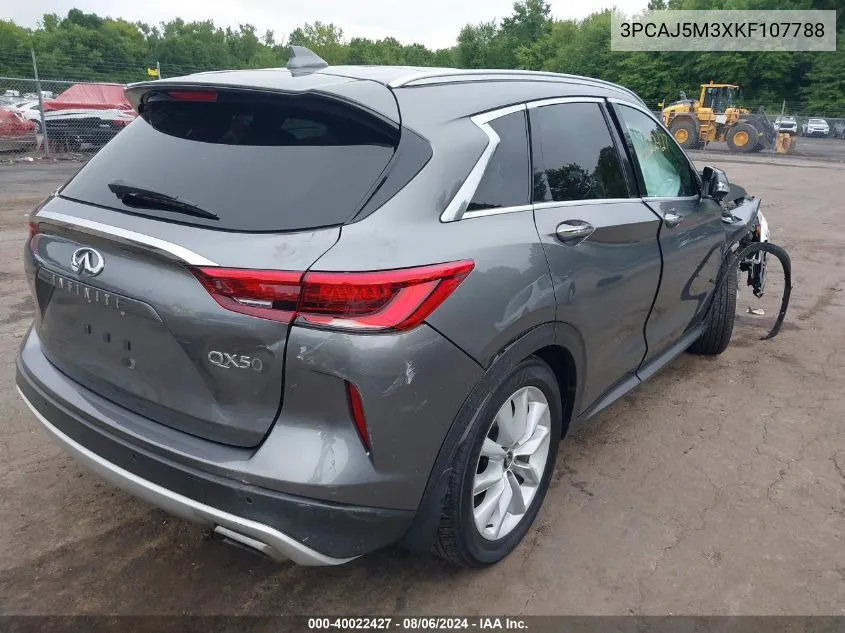 3PCAJ5M3XKF107788 2019 Infiniti Qx50 Essential