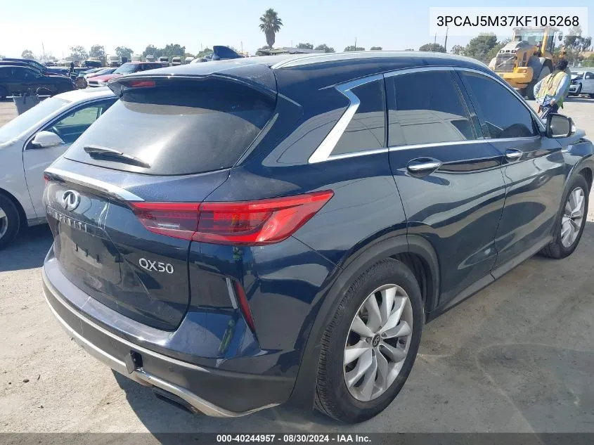 3PCAJ5M37KF105268 2019 Infiniti Qx50 Essential