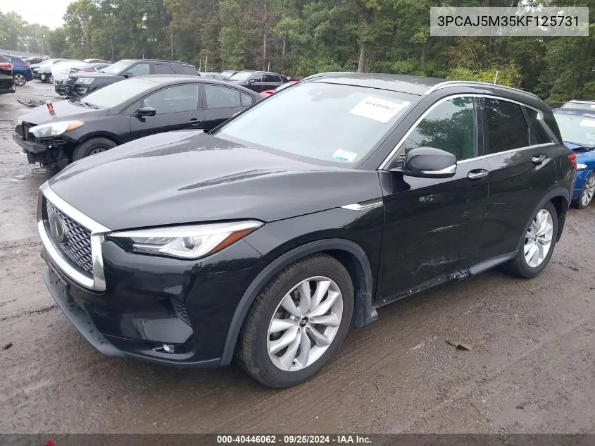 3PCAJ5M35KF125731 2019 Infiniti Qx50 Luxe