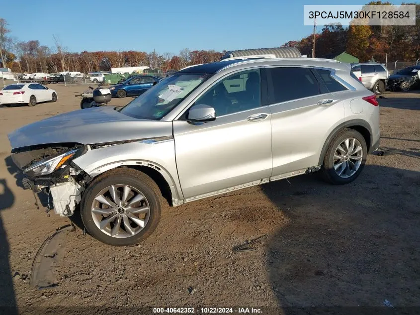 2019 Infiniti Qx50 Essential VIN: 3PCAJ5M30KF128584 Lot: 40642352