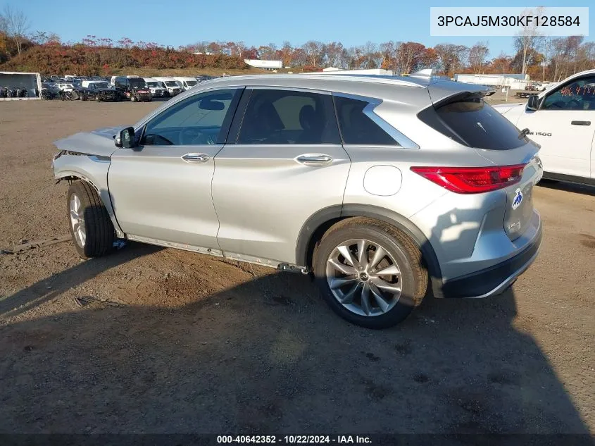 3PCAJ5M30KF128584 2019 Infiniti Qx50 Essential