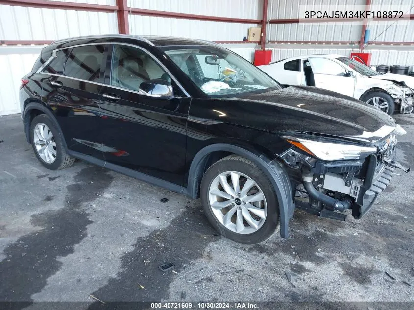 2019 Infiniti Qx50 Essential VIN: 3PCAJ5M34KF108872 Lot: 40721609