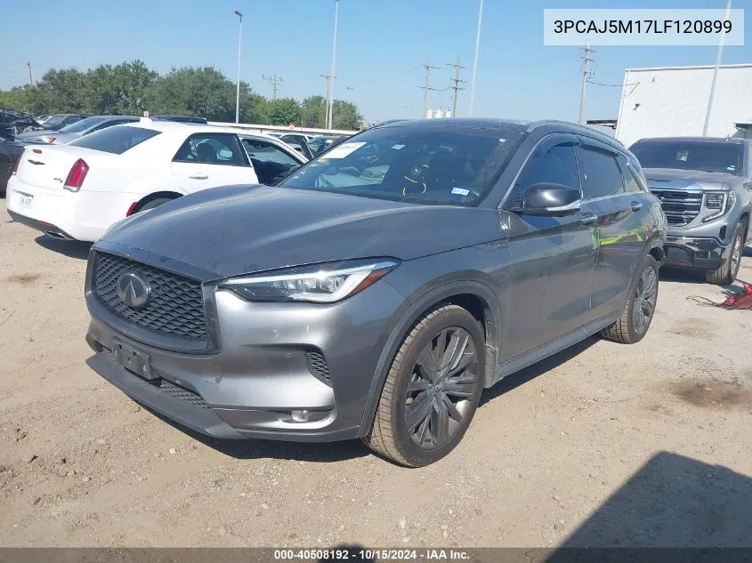 3PCAJ5M17LF120899 2020 Infiniti Qx50 Essential