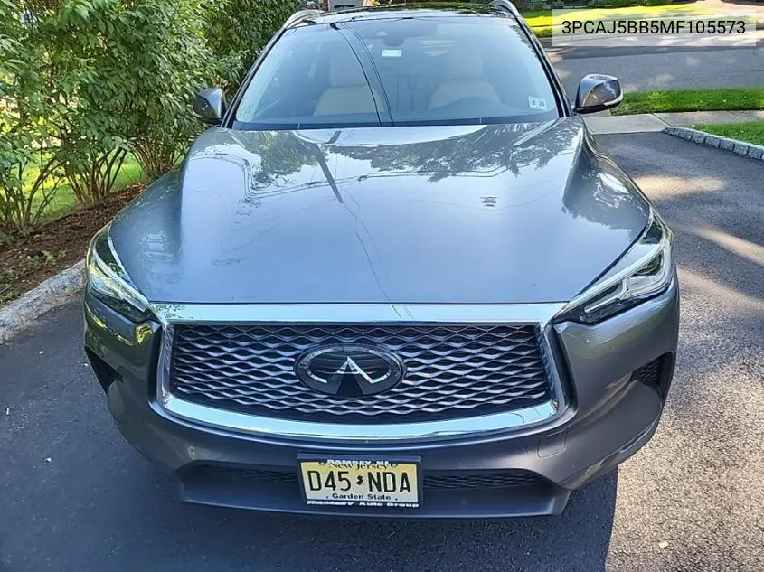 3PCAJ5BB5MF105573 2021 Infiniti Qx50 Luxe