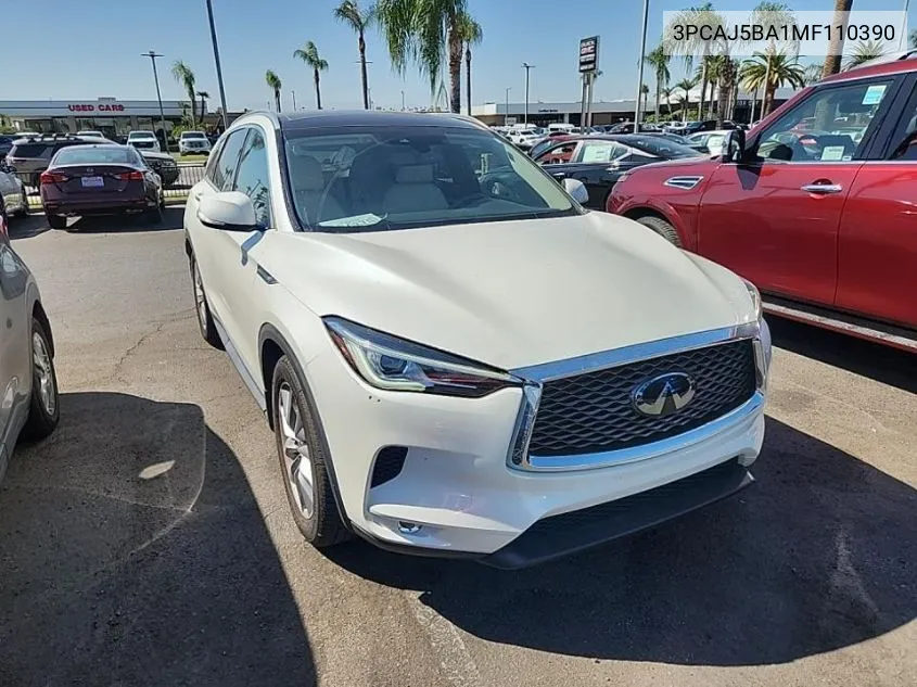 3PCAJ5BA1MF110390 2021 Infiniti Qx50 Luxe