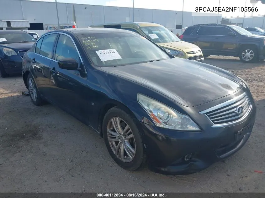 3PCAJ5EA2NF105566 2022 Infiniti Qx50 Sensory