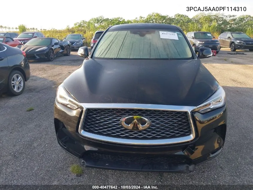 3PCAJ5AA0PF114310 2023 Infiniti Qx50 Pure