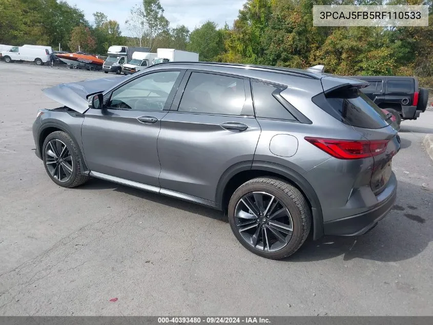 3PCAJ5FB5RF110533 2024 Infiniti Qx50 Sport Awd