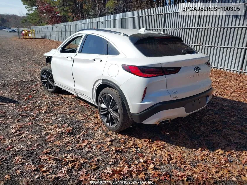 2025 Infiniti Qx55 Sensory Awd VIN: 3PCAJ5LR9SF100305 Lot: 40797708