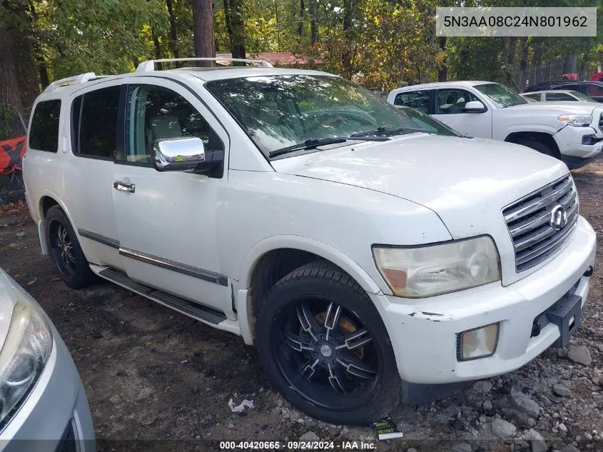 5N3AA08C24N801962 2004 Infiniti Qx56