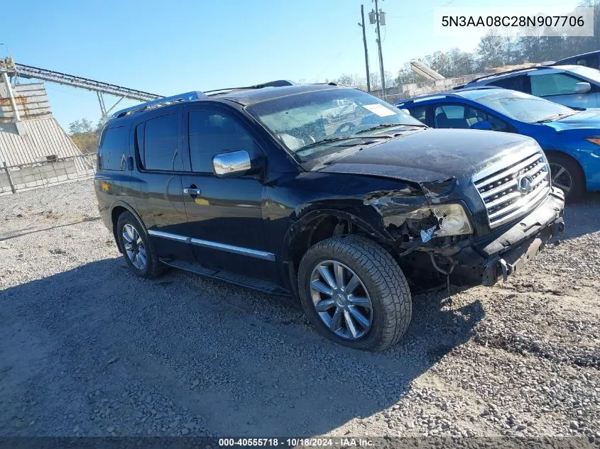 2008 Infiniti Qx56 VIN: 5N3AA08C28N907706 Lot: 40555718