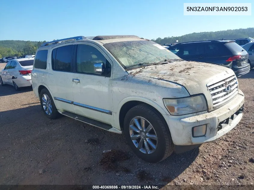 2010 Infiniti Qx56 VIN: 5N3ZA0NF3AN902053 Lot: 40369886