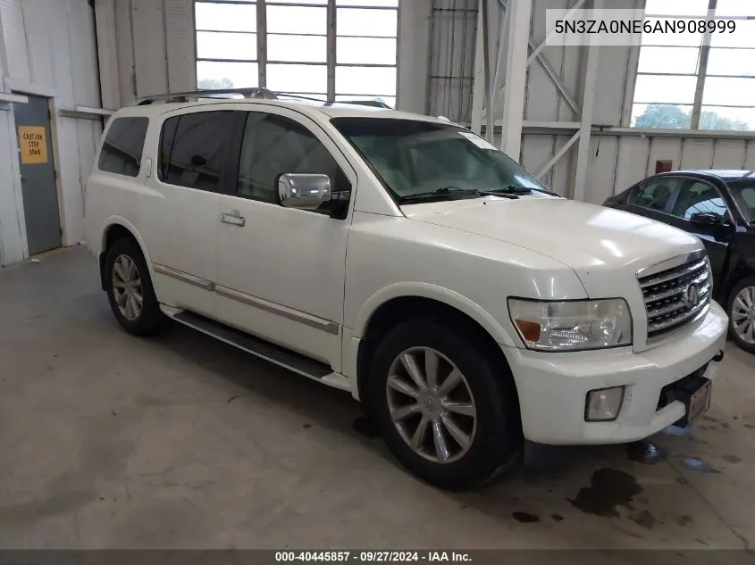 2010 Infiniti Qx56 VIN: 5N3ZA0NE6AN908999 Lot: 40445857