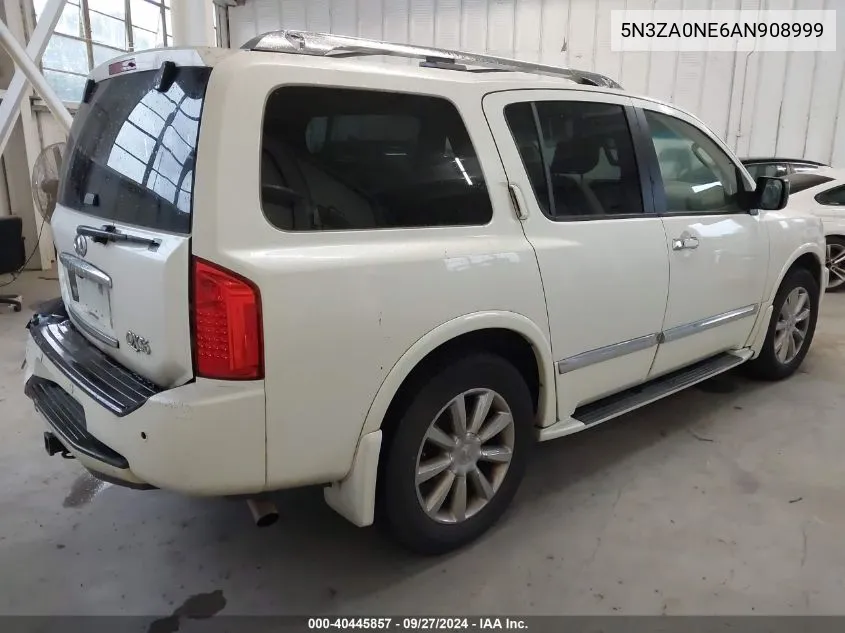 2010 Infiniti Qx56 VIN: 5N3ZA0NE6AN908999 Lot: 40445857