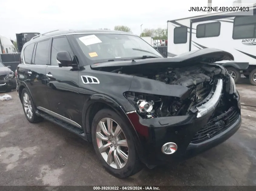 2011 Infiniti Qx56 VIN: JN8AZ2NE4B9007403 Lot: 39283022